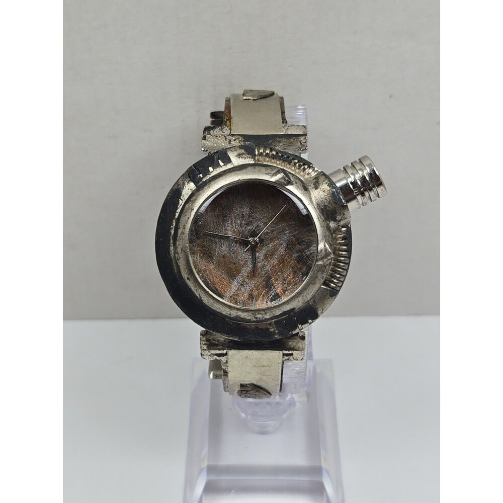 Robokid Robot Steampunk Grunge Tooled Futuristic Watch Unique Rare New Battery